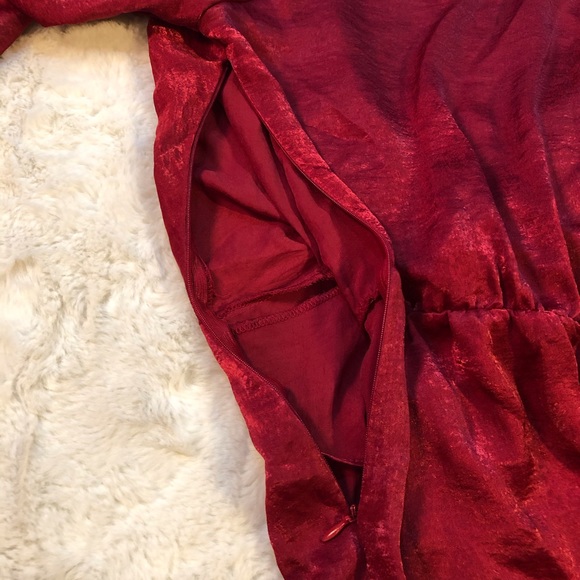 naked wardrobe Red Mini Dress, Size Small - Picture 10 of 10